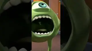 Mike Wazowski Scream Meme 