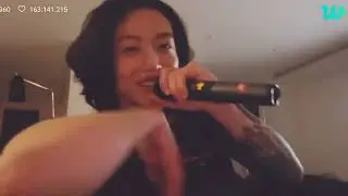 Jungkook Sings RM Songs Still life and Wildflower | Weverse Live 02.02.23