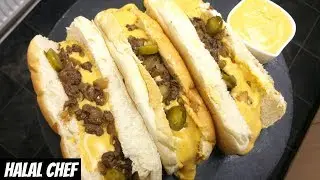 Cheesesteak Recipe - SOO GOOD - Halal Chef