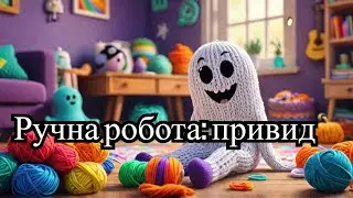 Светр зваляла 🧶 Привид та шкарпетки спицями звʼязала