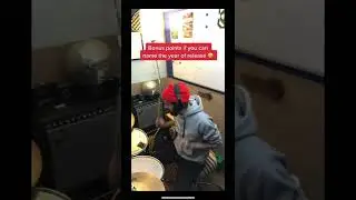 Can you guess the song just from the drums?