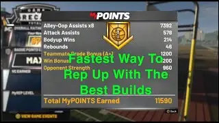 Fastest Way To Rep Up NBA 2K21 Current Gen | Best Rep Up Method For A PlayShot On NBA 2K21