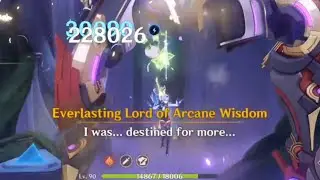 He's too weak for a damage showcase so I made a landing showcase instead