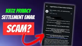 Katz Privacy Settlement Email Scam: Is Katzprivacysettlement.com Legit?