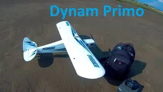 Dynam Primo flight over Queensberry Bay, Powfoot, South West Scotland