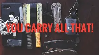 You carry all that? - 2019 Everyday Carry pocket dump