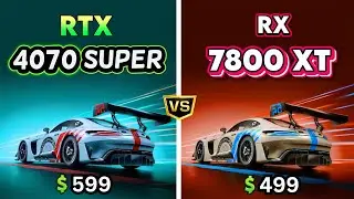 RTX 4070 SUPER vs RX 7800 XT -  **Must Watch Before Buying**  - 4K ULTRA BENCHMARK