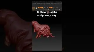 buffalo 🦬 alpha to sculpt easy 