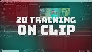 After Effects Tutorial - 2D Tracking on Clip