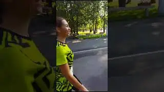Забег. Старт на дистанцию 10 км. 