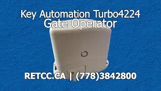 TURBO4224 Key Automation Sliding Gate Operator Installation | Max 400kg Weight | Royal Gates