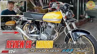 REVIEW CB MINIONS-cek sound suara kenalpot dos kompetisi