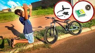 CHEGOU OQUE ELE TAVA PRECISANDO NA BIKE DELE