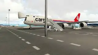 [X-Plane 11] CARGOLUX 747-8 BAKU to LUXEMBOURG Part-1