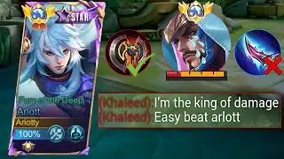 GOODBYE KHALEED META💀 THIS NEW ARLOTT BUILD IS BACK TO META 🔥  Mobile Legends