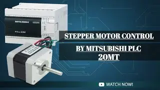 stepper Motor control by Mitsubishi plc