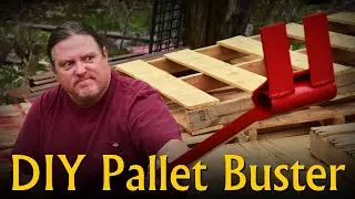 DIY Pallet Buster from Almost Free Junkyard Scraps - Break down pallets easy.