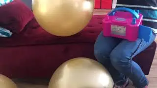 Big balloons pop