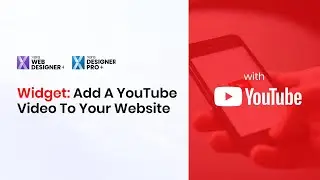 Add A YouTube Video On Your Website | Xara