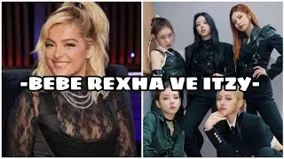 ITZY ve BEBE REXHA #itzy #midzy #keşfet