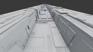 Build a Death Star Trench in Blender with Plating and Greeble Add-ons
