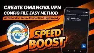Omanova VPN Create Config File Easy Setup Guide