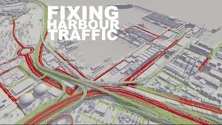 How I Fixed The Harbour Traffic Issues | Cities Skylines