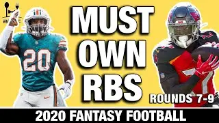 MUST Own (Late-Round) Running Backs in 2020 Fantasy Football