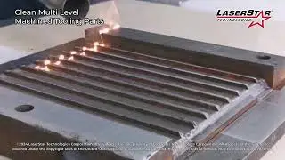 Clean Multi Level Machined Tooling Parts