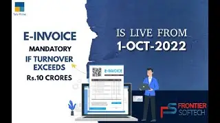 E-Invoice in Tally |Mandatory for turnover above 5 Cr w.e.f 1 Aug 2023