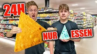 24h mit Dreieckigem Essen überleben 🤣 TipTapTube