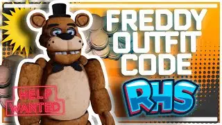 FREDDY FAZBEAR OUTFIT CODE | RHS - Chizle (B-DAY SPECIAL)