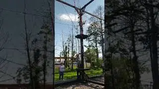 верëвочный парк часть1
