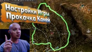 Настройки игры и ПРОКАЧКА КОНЕЙ от 