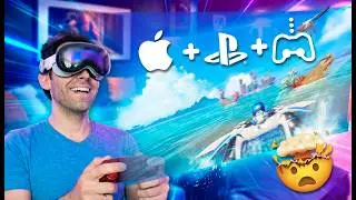 🚀 🎮 Play PS5 on Apple Vision Pro WITHOUT OWNING THE CONSOLE! 🥽 - Asobi Cloud Streaming ☁️