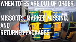 Driver Questions About Station Carts Preparation and Mixed Totes