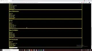 Star Wars API functionality video for Flat Iron School