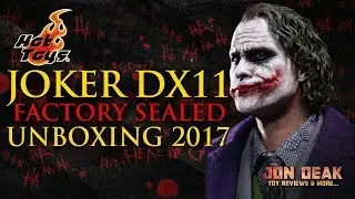 HOT TOYS JOKER DX11 ( SEALED UNBOXING 2017 )