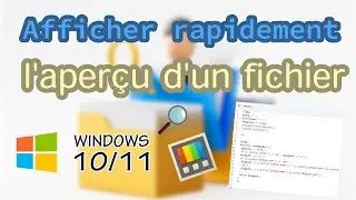 Quickly preview a file in Explorer