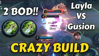 LAYLA - THE ASSASSIN KILLER!! + MANIAC!! | CRAZY BUILD | Layla Gameplay