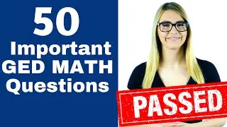 GED Math 2023 - Pass the GED with EASE
