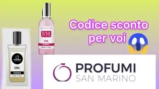 PROFUMI EQUIVALENTI SAN MARINO I HO UN CODICE SCONTO PER VOI🥹