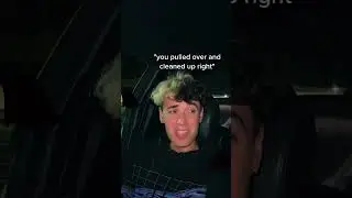 She threw up while I was driving