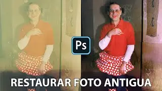 Cómo restaurar el color a una fotografía antigua en Photoshop #6
