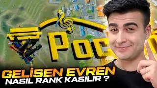GELİŞEN EVREN MODUNDA NASIL RANK KASILIR ? PUBG Mobile Rank Kasma Taktikleri