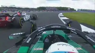 Hulkenberg pulls the best overtake of the race while casually talking to his engineer on damp track
