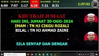 mySolatime. Update Mekah Live HTML