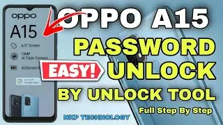 OPPO A15 (CPH2185) Pattern Password &Frp Unlock by UnlockTool |||  
