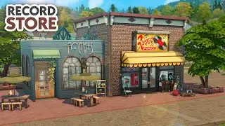 Copperdale Record Store 🎶 // The Sims 4 Speed Build
