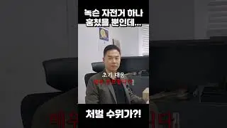 청소년 자전거 절도 처벌 수위가...😨?